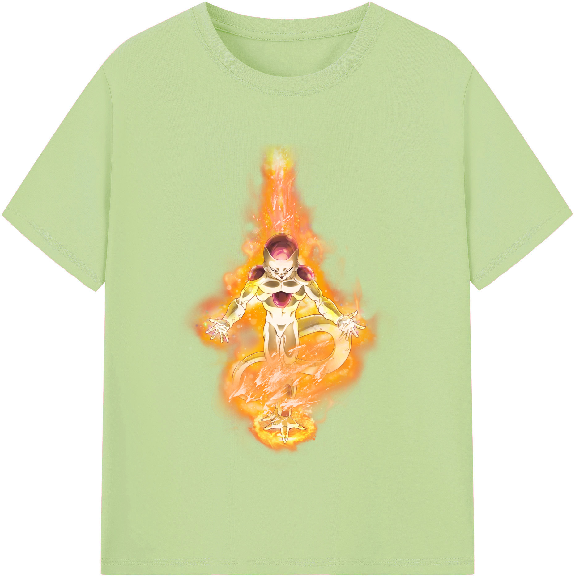（画像用） ドラゴンボール フリーザ DRAGON BALL Frieza 綿100％半袖Tシャツ（フロントプリント）